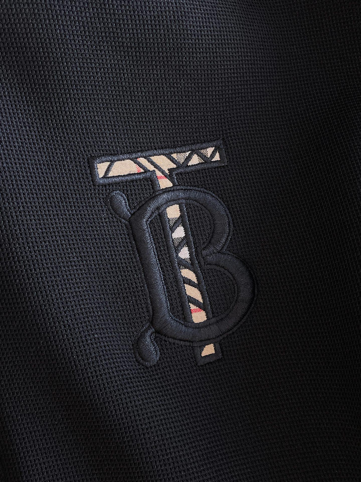 Бомбер Burberry Frontside Logo BT "Black" фото № 7