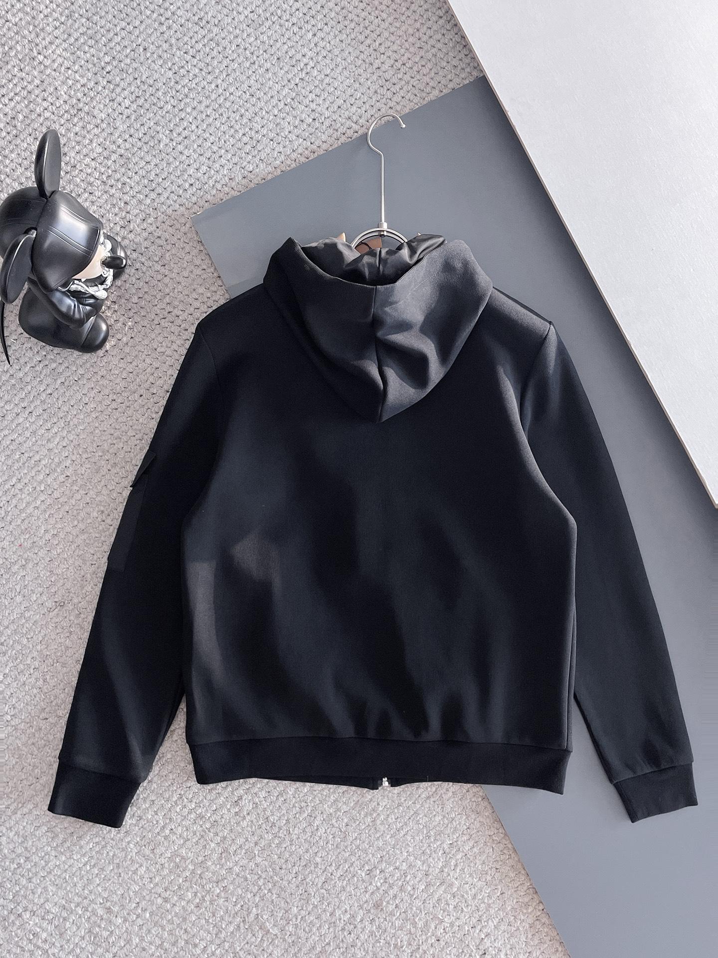 Бомбер Burberry Frontside Logo BT "Black" фото № 4