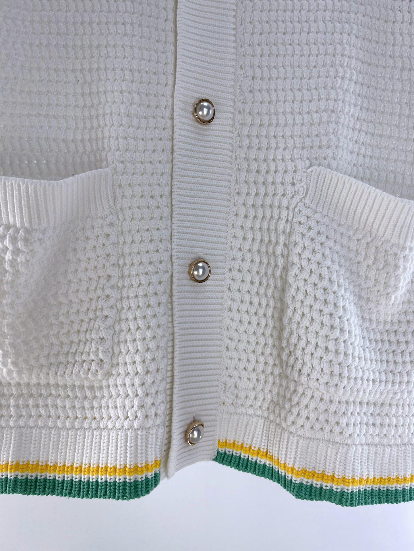 Кардиган Casablanca Colorful Lines Print "White" фото № 3