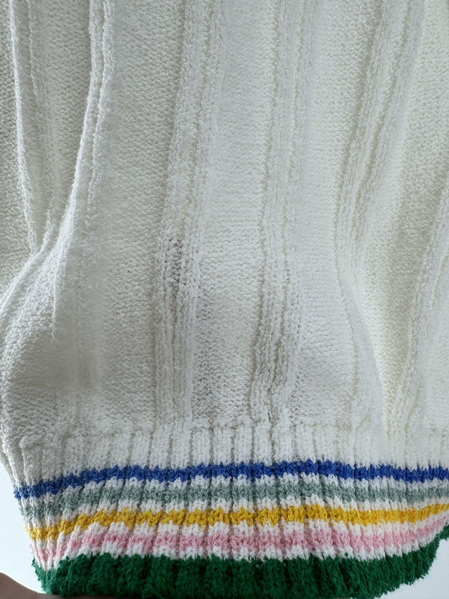 Шорты Casablanca Down Colorful Lines "Beige" фото № 7