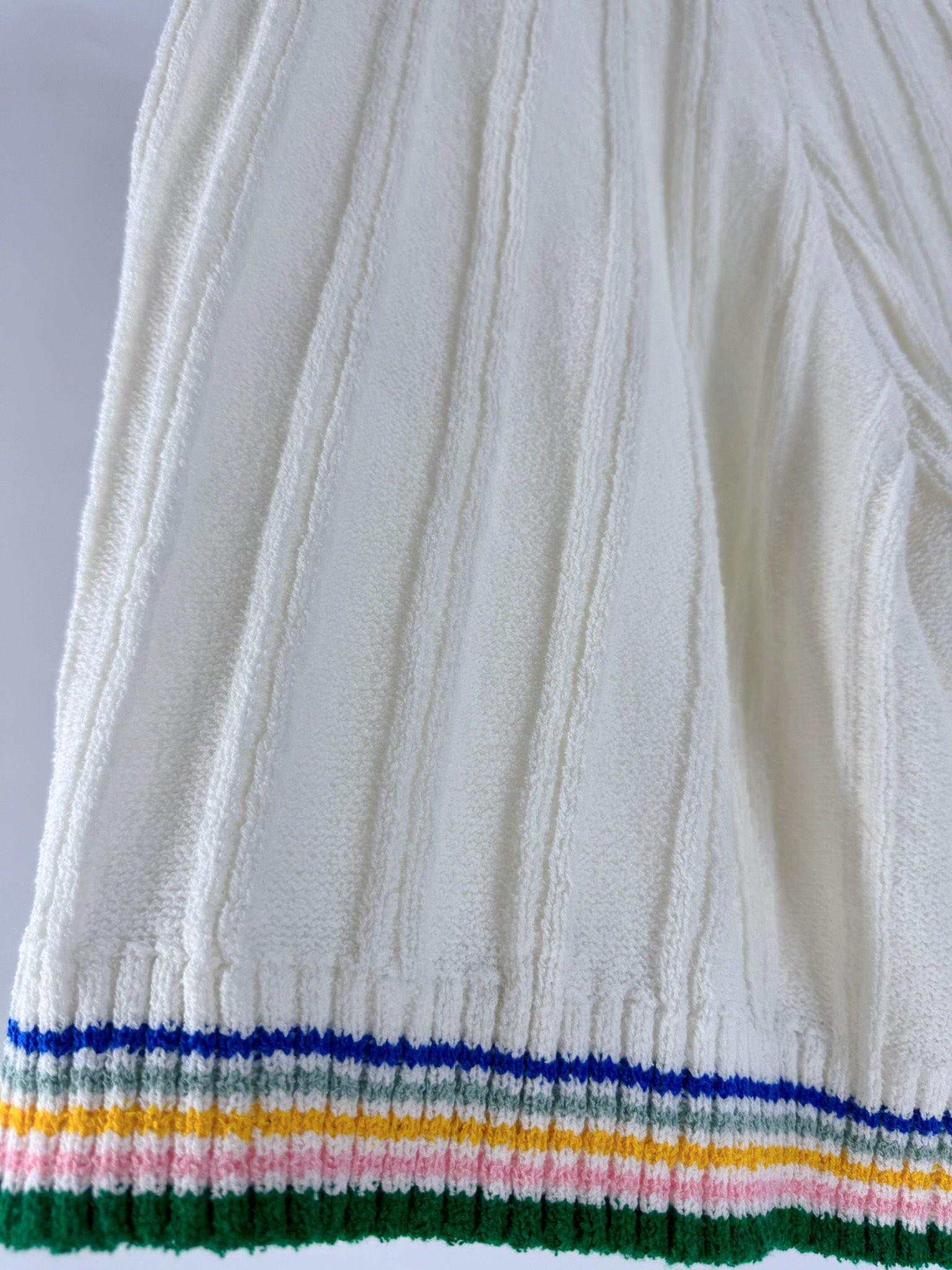 Шорты Casablanca Down Colorful Lines "Beige" фото № 5