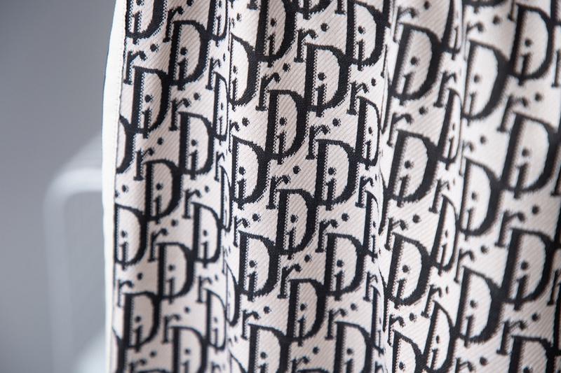 Штаны Christian Dior Logos Black Dior "White" фото № 4