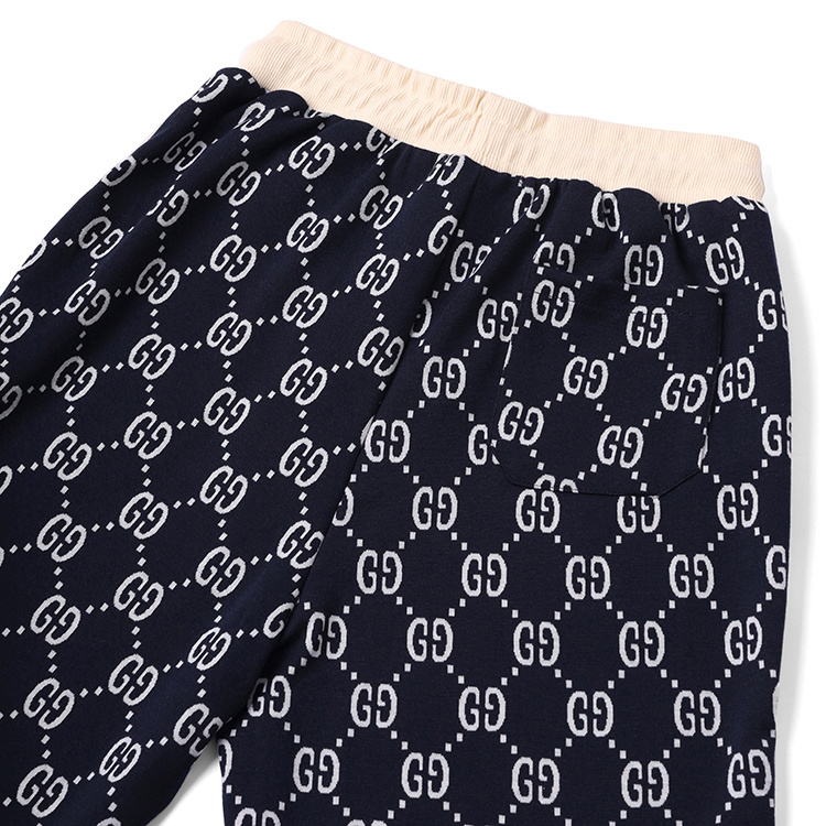 Спортивный Костюм Gucci Brand Cat Logo "Blue/White" фото № 3