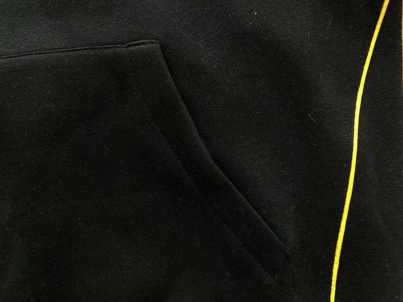 Свитшот Nike With Logo And Embroidered Lines "Black" фото № 4