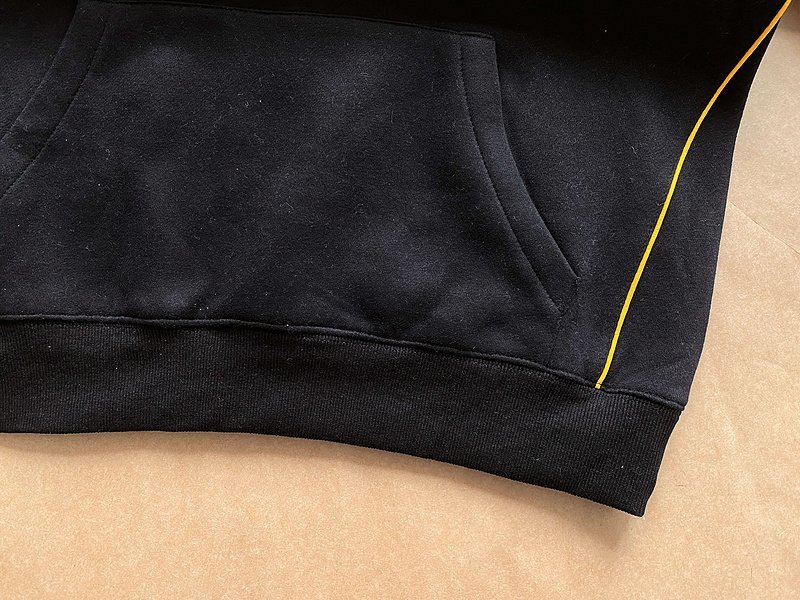 Свитшот Nike With Logo And Embroidered Lines "Black" фото № 5