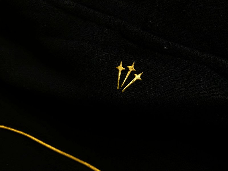 Свитшот Nike With Logo And Embroidered Lines "Black" фото № 8