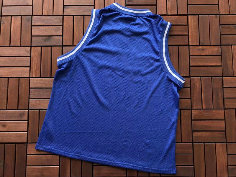 Майка Trapstar Logo And Edge Decorated By Stripes "Blue" фото № 2