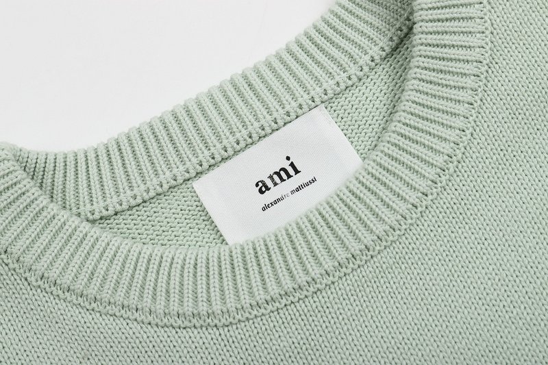 Свитер Amiri Large Logo - Heart And Letter "Mint" фото № 5