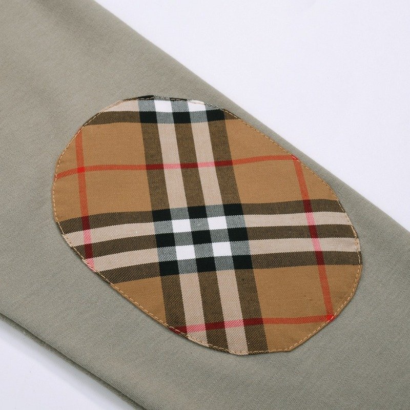 Свитер Burberry With Patch On The Elbows "Gray" фото № 2