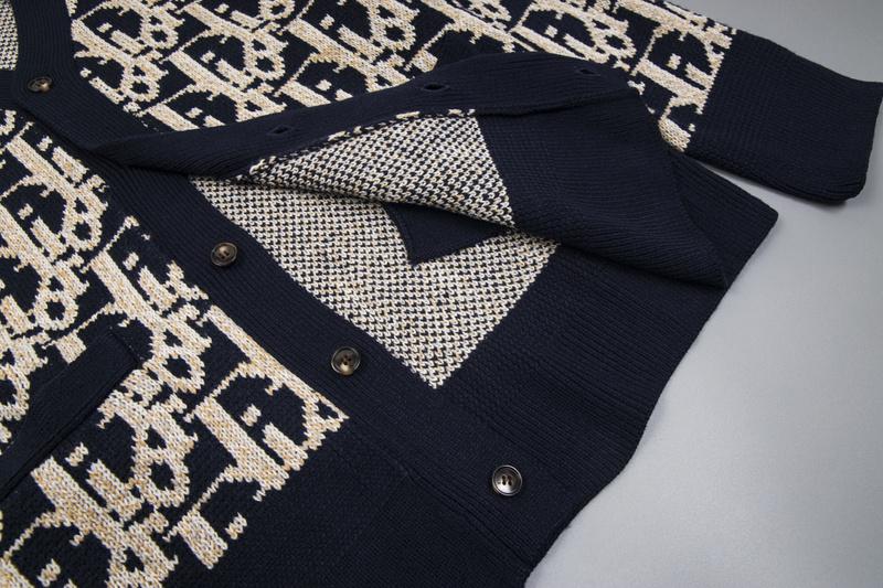 Кардиган Christian Dior All Over Print "Black/Beige" фото № 8