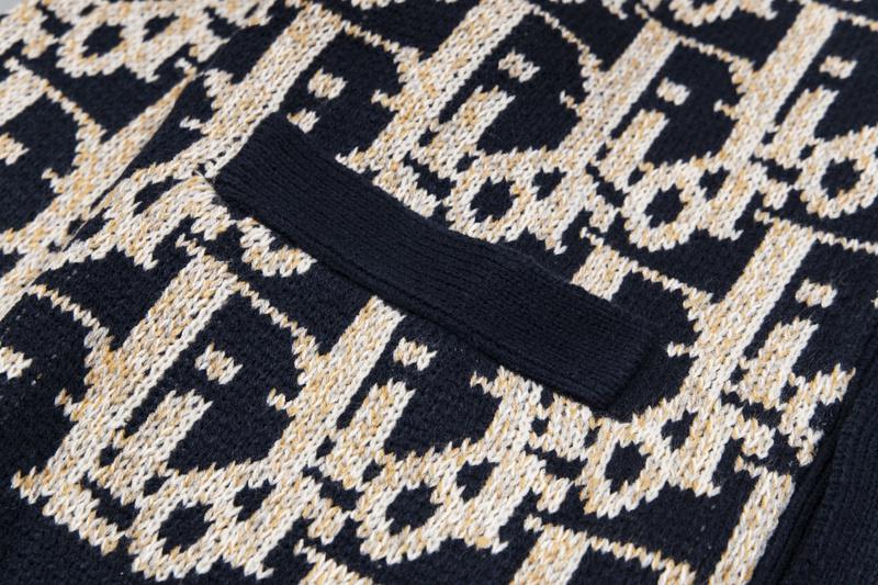 Кардиган Christian Dior All Over Print "Black/Beige" фото № 6