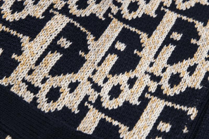 Кардиган Christian Dior All Over Print "Black/Beige" фото № 4