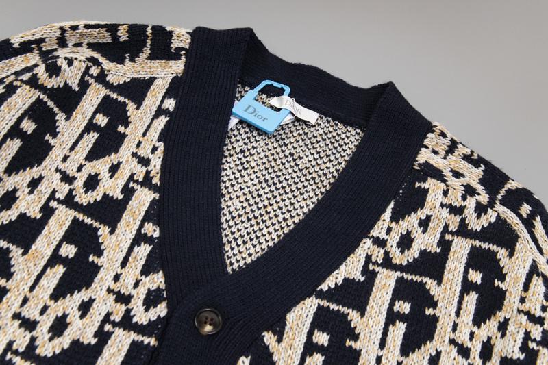 Кардиган Christian Dior All Over Print "Black/Beige" фото № 3