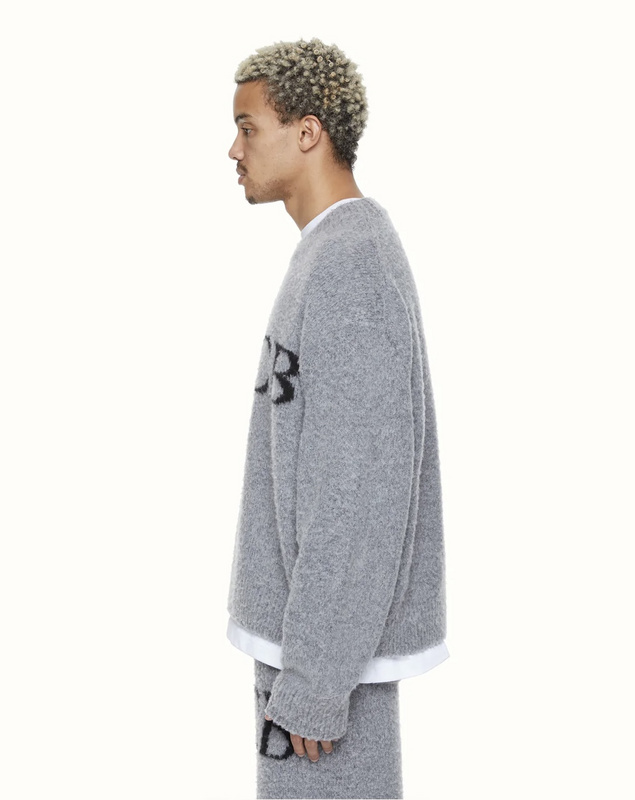 Свитер Cole Buxton With The Brands Logo "Gray" фото № 3