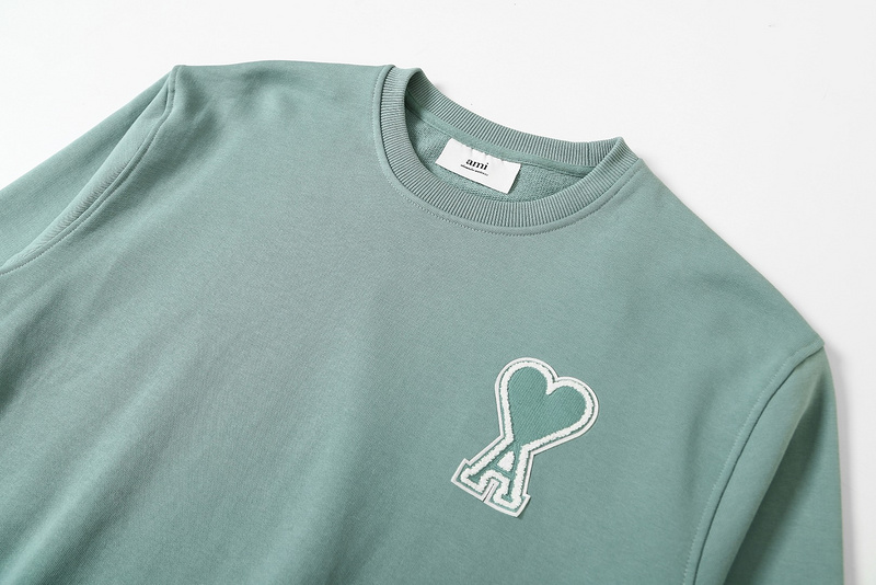 Свитшот Amiri Big Heart Logo "Mint" фото № 3