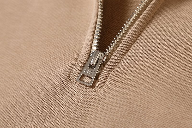 Свитшот Amiri With Collar And Logo ZIP "Brown" фото № 4