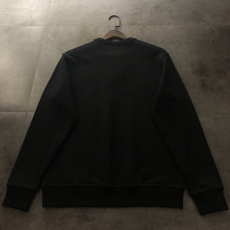 Свитшот Burberry With Embroidery "Black" фото № 6