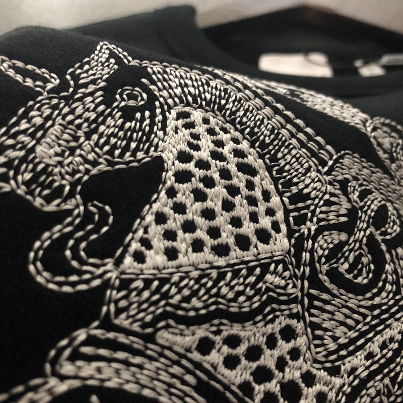 Свитшот Burberry With Embroidery "Black" фото № 8