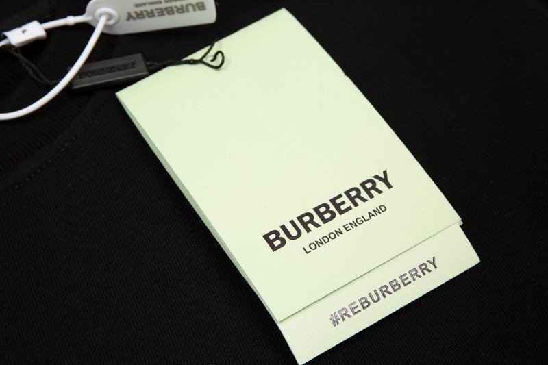 Свитшот Burberry Embroidery - Horse Rider "Black" фото № 4