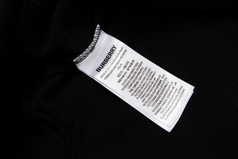 Свитшот Burberry Embroidery - Horse Rider "Black" фото № 5