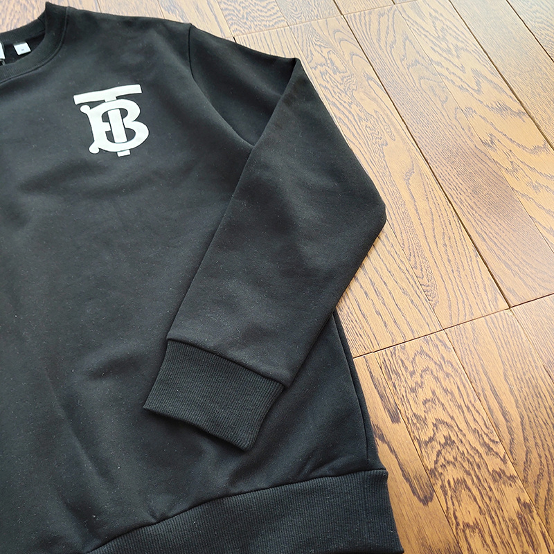 Свитшот Burberry Small Brand Icon "Black" фото № 6