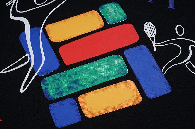 Свитшот Casablanca Lawn Tennis "Black" фото № 5