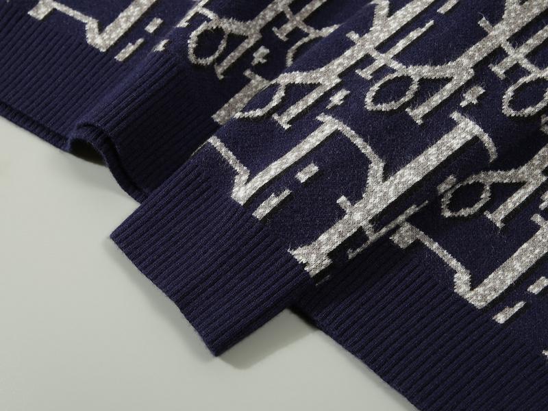 Свитшот Dior Dior Logo "Blue" фото № 2