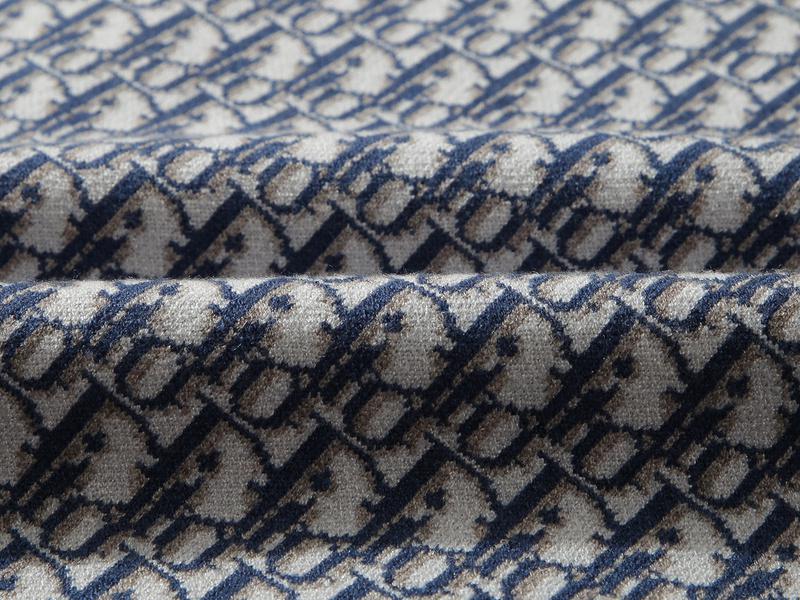 Свитшот Christian Dior Print Many Blue Logotypes Dior "Gray" фото № 4