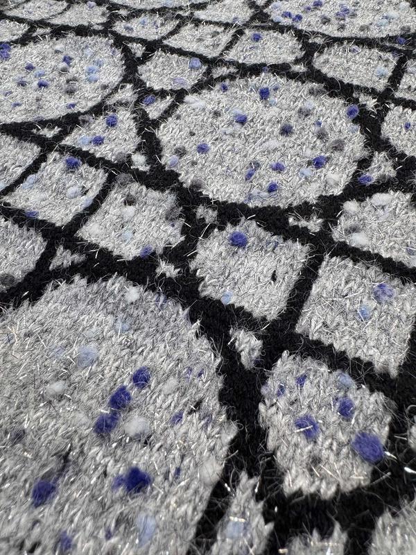 Свитшот Christian Dior Print Black Circles "Gray" фото № 4