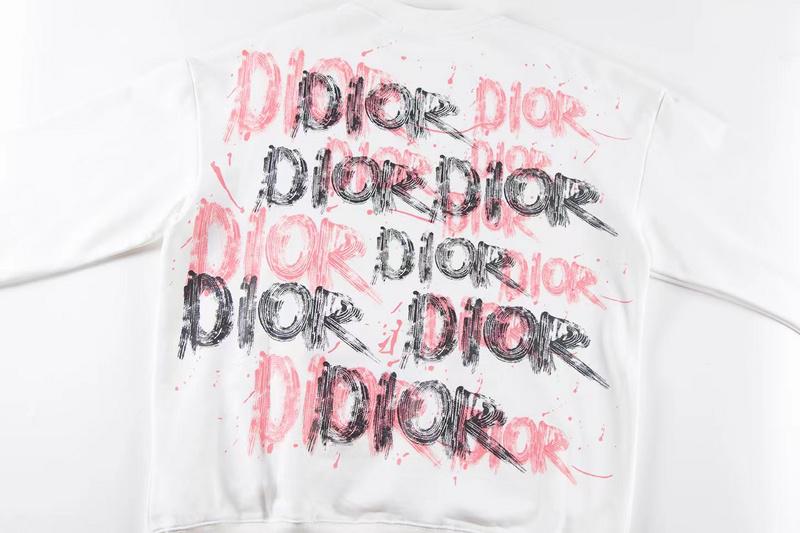 Худи Christian Dior Many Graffity "White" фото № 3