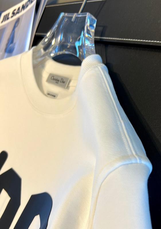 Свитшот Christian Dior Frontside Contrast Logo Dior "White" фото № 4