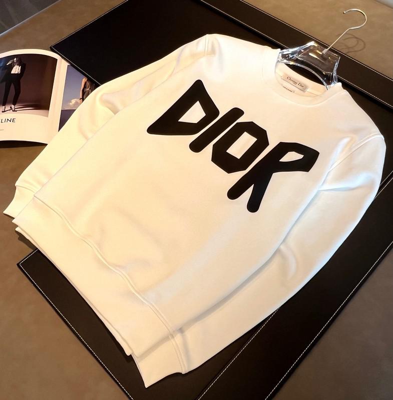 Свитшот Christian Dior Frontside Contrast Logo Dior "White" фото № 2