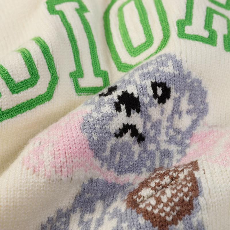 Свитшот Christian Dior Gray Dog 1947 "Beige" фото № 5