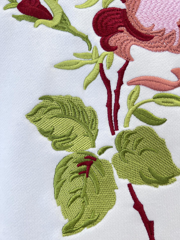 Свитшот Dior Rose Of Love "White" фото № 5