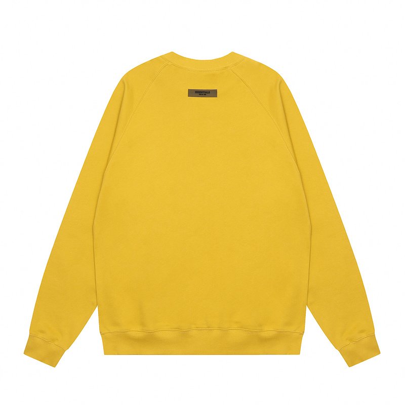 Свитшот Fear Of God Plain With Text Logo "Yellow" фото № 2