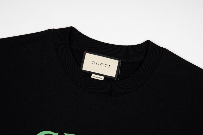 Свитшот Gucci Imitation Of The Brand Belt "Black" фото № 8