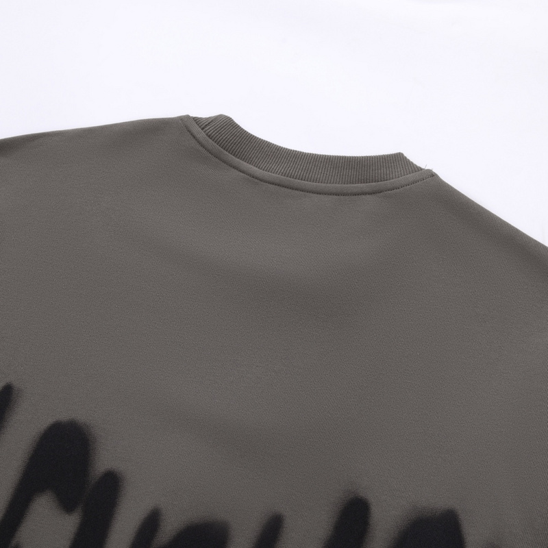 Свитшот Gucci X Balenciaga Spray Paint "Brown/Gray" фото № 6