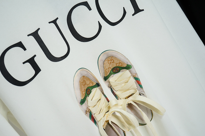 Свитшот Gucci Laces "White" фото № 5