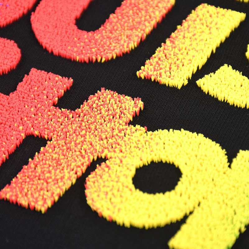 Свитшот Louis Vuitton Fluffy Brand Logo "Black" фото № 5