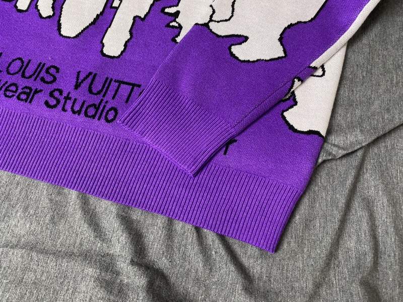 Свитшот Louis Vuitton Many Unknowns "Violet" фото № 6