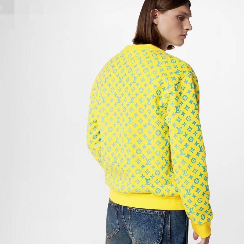 Свитшот Louis Vuitton Paris "Yellow" фото № 8