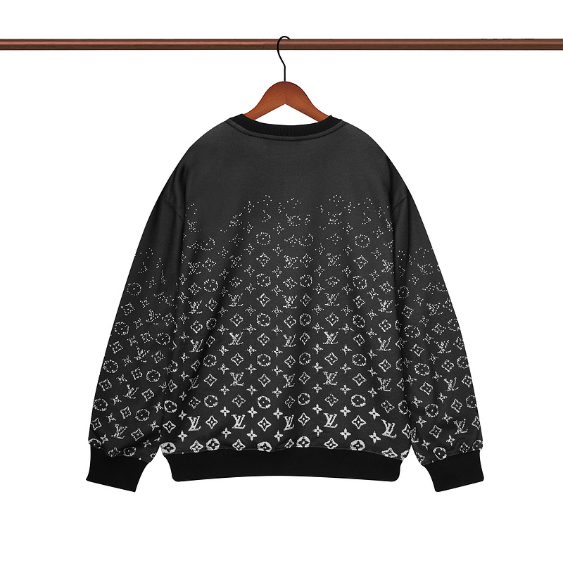 Свитшот Louis Vuitton Brand Badges "Black" фото № 3