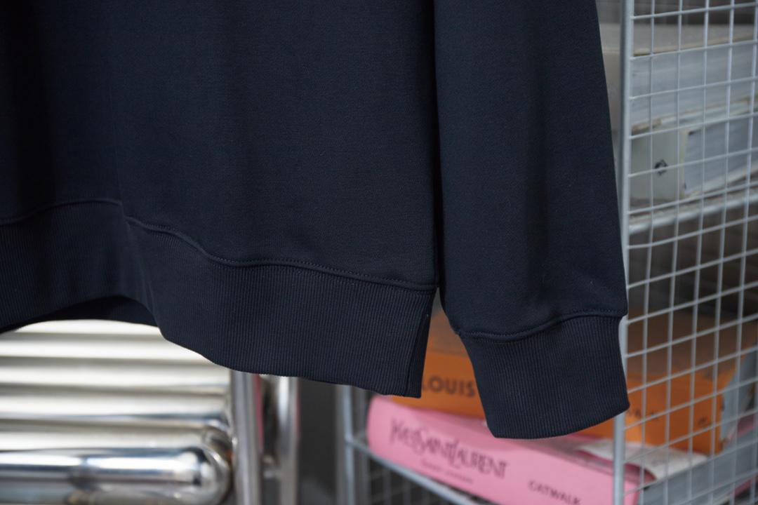 Свитшот Miu Miu Frontside Left Logo Contrast Outline Miu Miu "Black" фото № 6