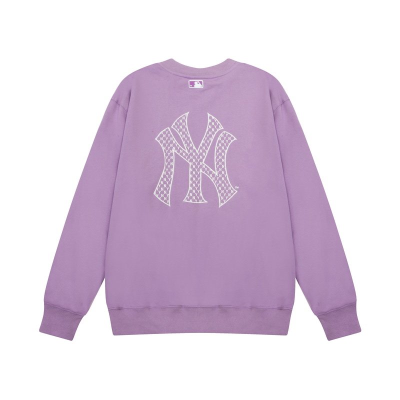 Пуловер MLB 2023 Logo On The Chest "Lilak" фото № 2