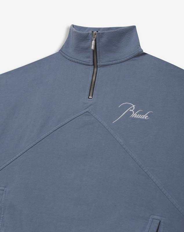 Худи Rhude Brand Inscription "Blue" фото № 2