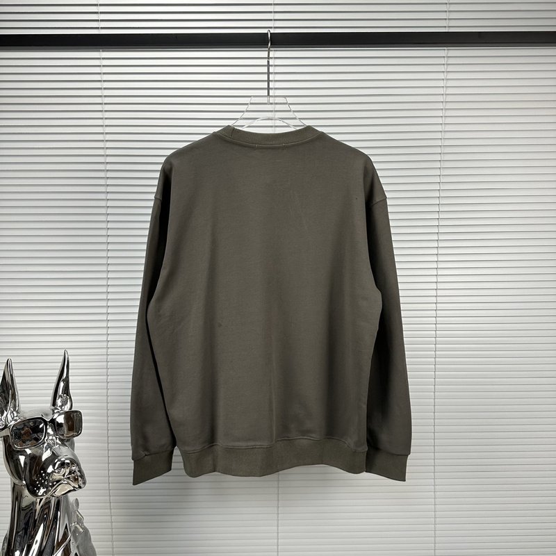 Свитшот Stone Island With An Embroidered Large Logo "Brown/Gray" фото № 7