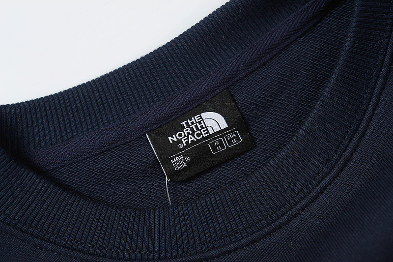 Свитшот The North Face Brand Logo With Flowers "Black/Blue" фото № 5