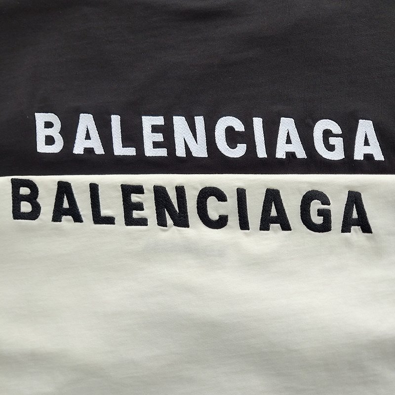 Майка Balenciaga With Text Logo On Both Sides "Black" фото № 3