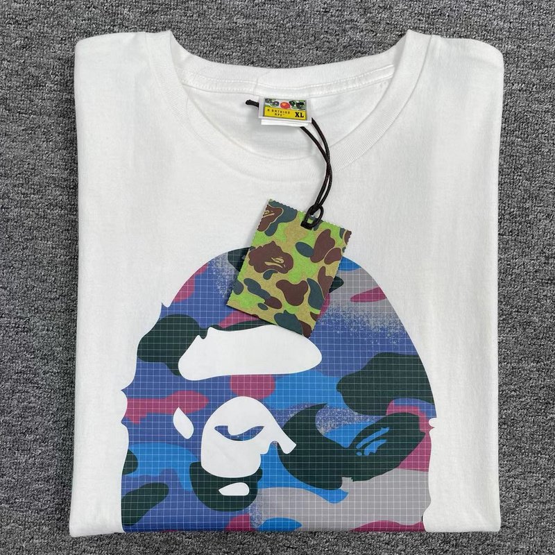 Футболка A Bathing Ape Standard Print "White" фото № 8