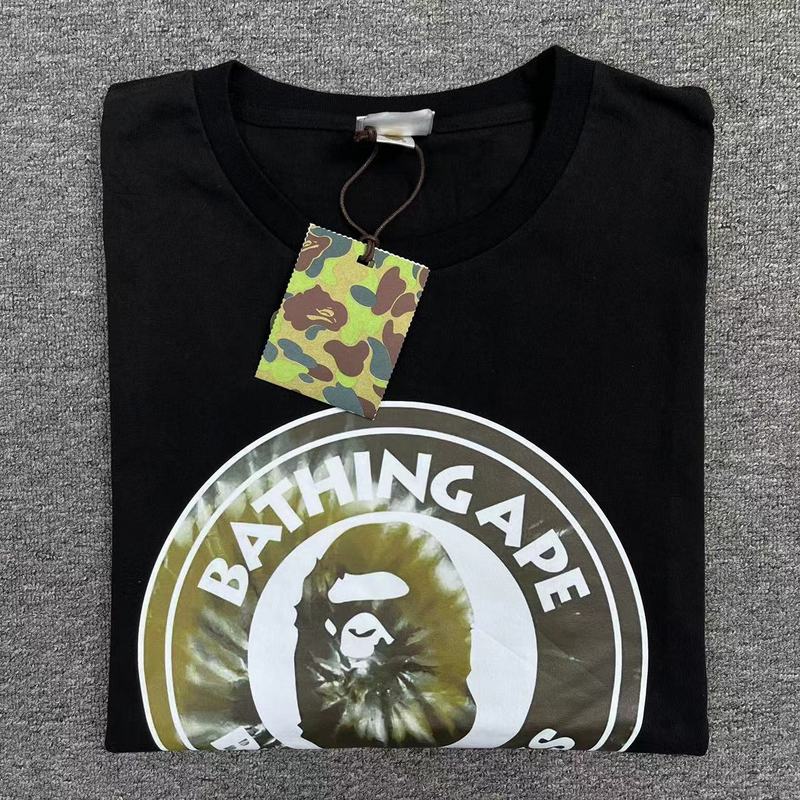 Футболка A Bathing Ape Busy Works - Inscription "Black" фото № 7
